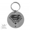 Metal Key Ring "DAD&SON True Best Friends for Life"