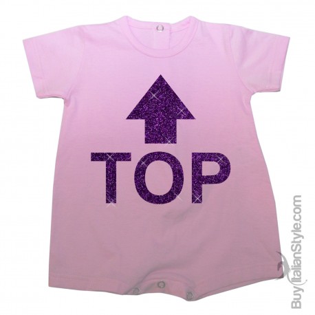 Pagliaccetto bimba estivo "TOP"