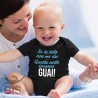 Bodysuit  "Se la tetta non mi dai questa notte saranno guai"