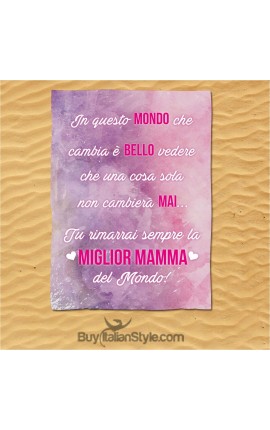 Telo mare "miglior mamma del mondo"