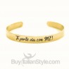 Bracciale a manetta "Ti porto via con ME!"