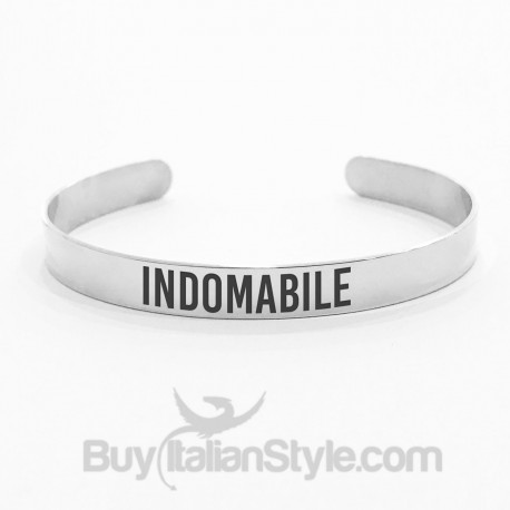 Bracciale a manetta "INDOMABILE"