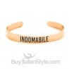 Bracciale a manetta "INDOMABILE"