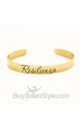 Bracciale a manetta "Resilienza"