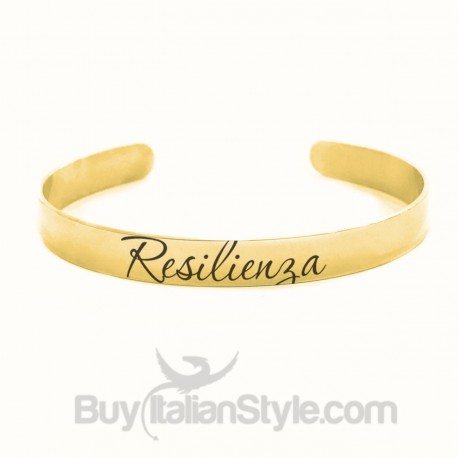Bracciale a manetta "Resilienza"