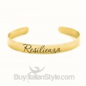 Bracciale a manetta "Resilienza"