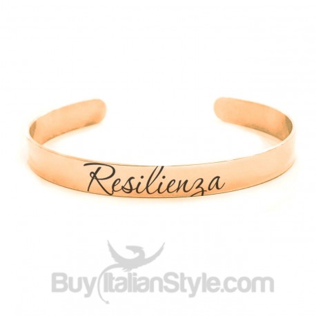 Bracciale a manetta "Resilienza"