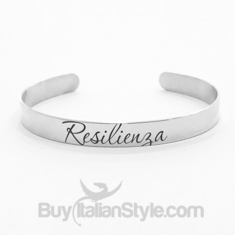 Bracciale a manetta "Resilienza"