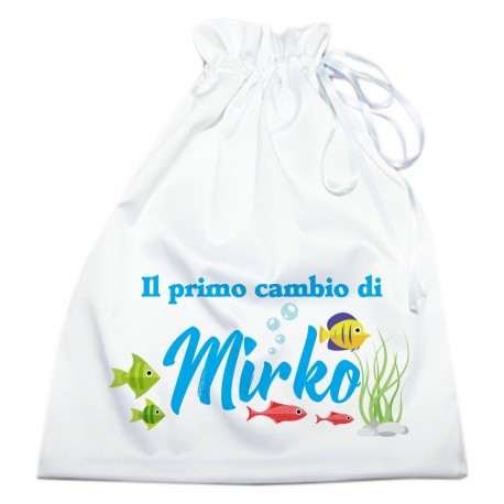 Kit Corredino ESTIVO "Pesciolino" personalizzabile con nome