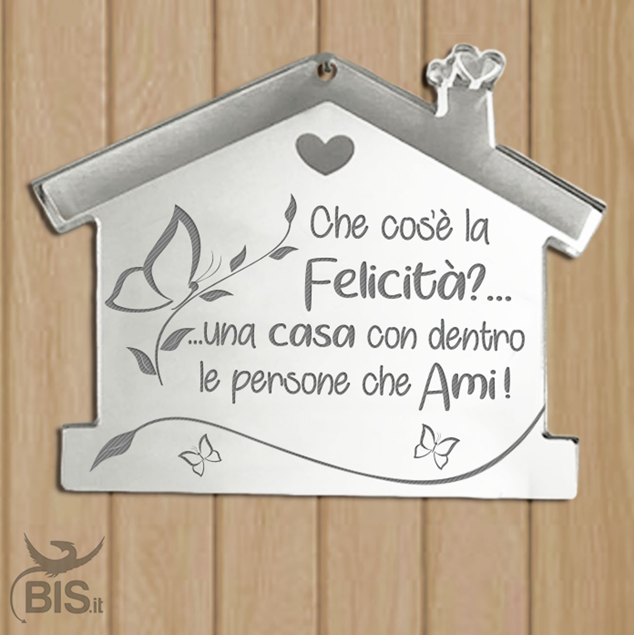 Felicità è Una Casa Con Dentro Le Persone Che Ami