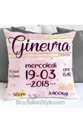 Customizable pillowcase with name