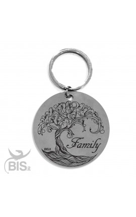 Metal Key Ring "DAD&SON True Best Friends for Life"