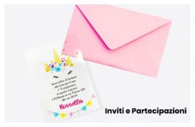 Kit 10 pezzi Inviti e Partecipazione per i tuoi eventi a tema