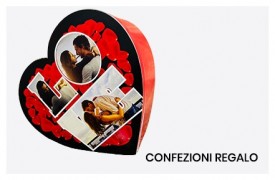 Scatola a forma di cuore personalizzabile per il regalo di San Valentino