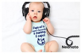 Abbigliamento neonato divertente e personalizzabile