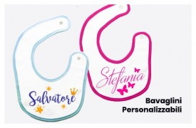 bavaglini neonato con stampe simpatiche