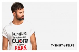 T-shirt e felpe con dediche al papà