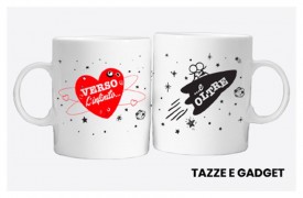 Cups with dedication for your love