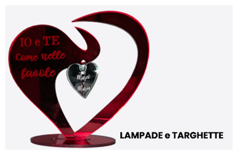 Targhette in plexy e Lampade Uv