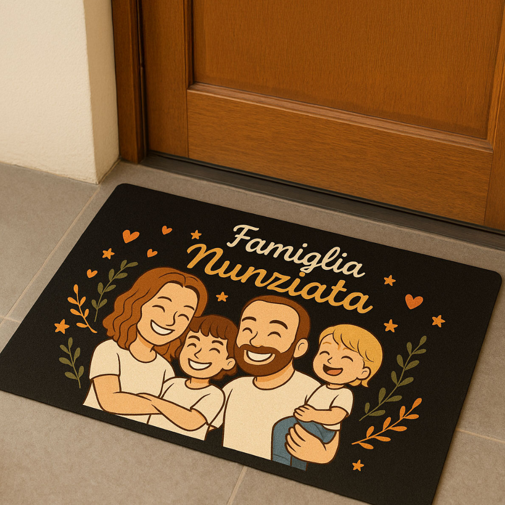 Zerbini e tappeti personalizzabili