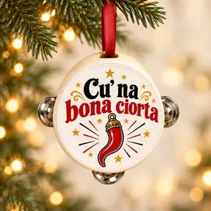 Tamburelli natalizi personalizzati