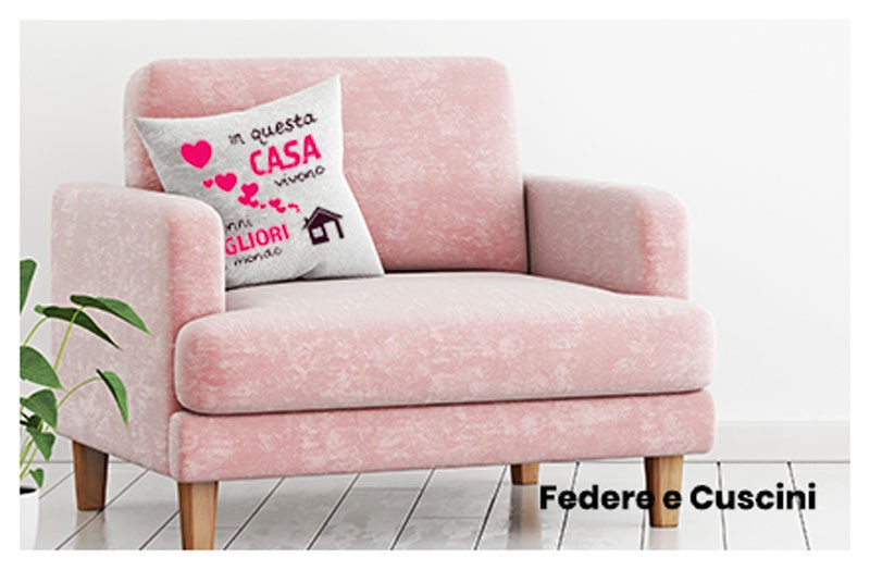 FEDERE CUSCINI PERSONALIZZATI