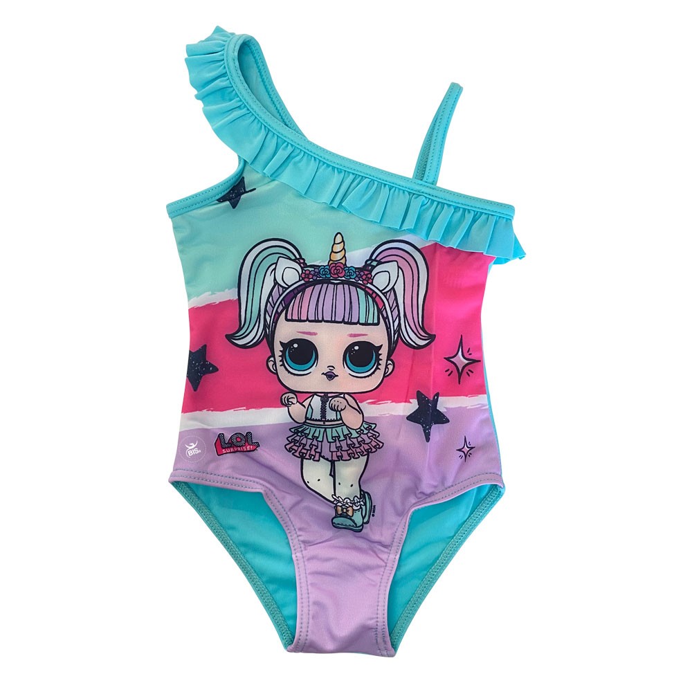 Costume Da Bagno Bambina 3 Pezzi - Stampa Ciambelle, Top E Mutandine - Foto 6