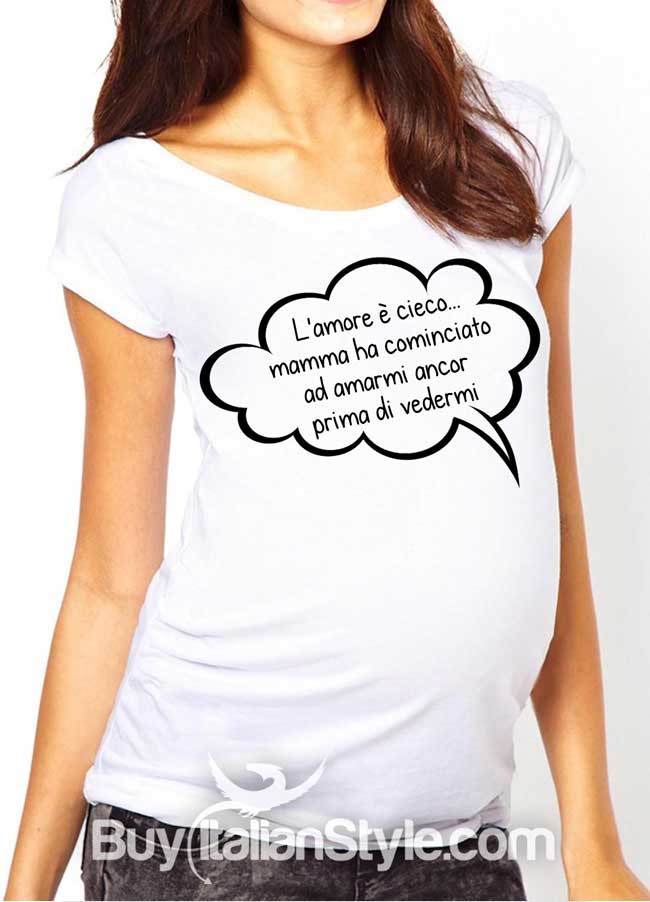 T-shirt Premaman Comode Con Stampe Divertenti E Personalizzabili